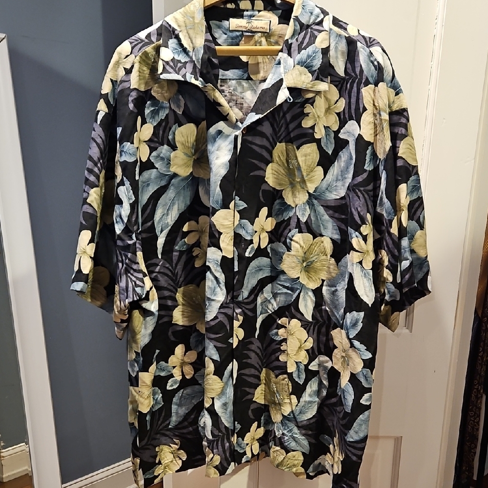 Tommy Bahama Floral Hawaiian Shirt
